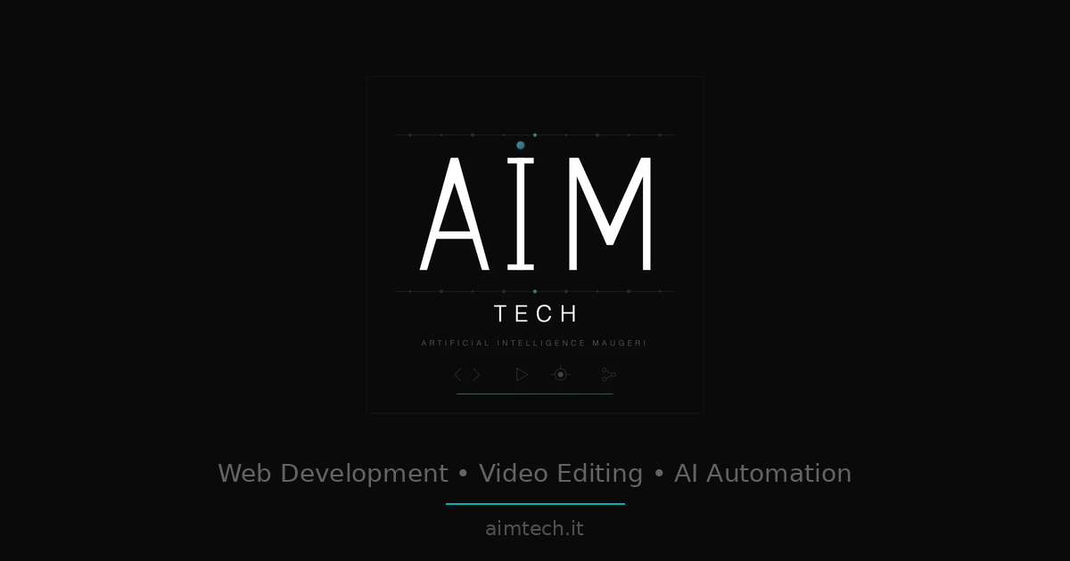 AIM Tech | Agenzia AI e sviluppo web a Varese